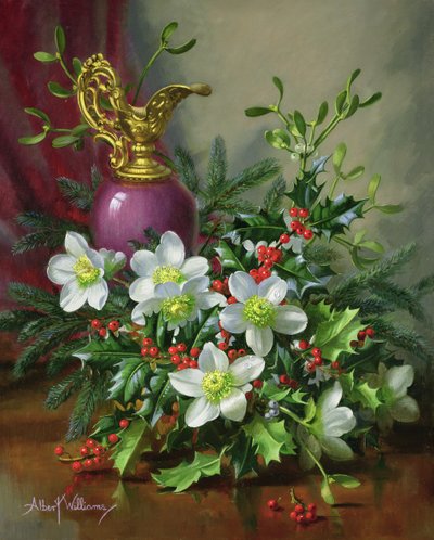 AB88 Christmas Roses by Albert Williams